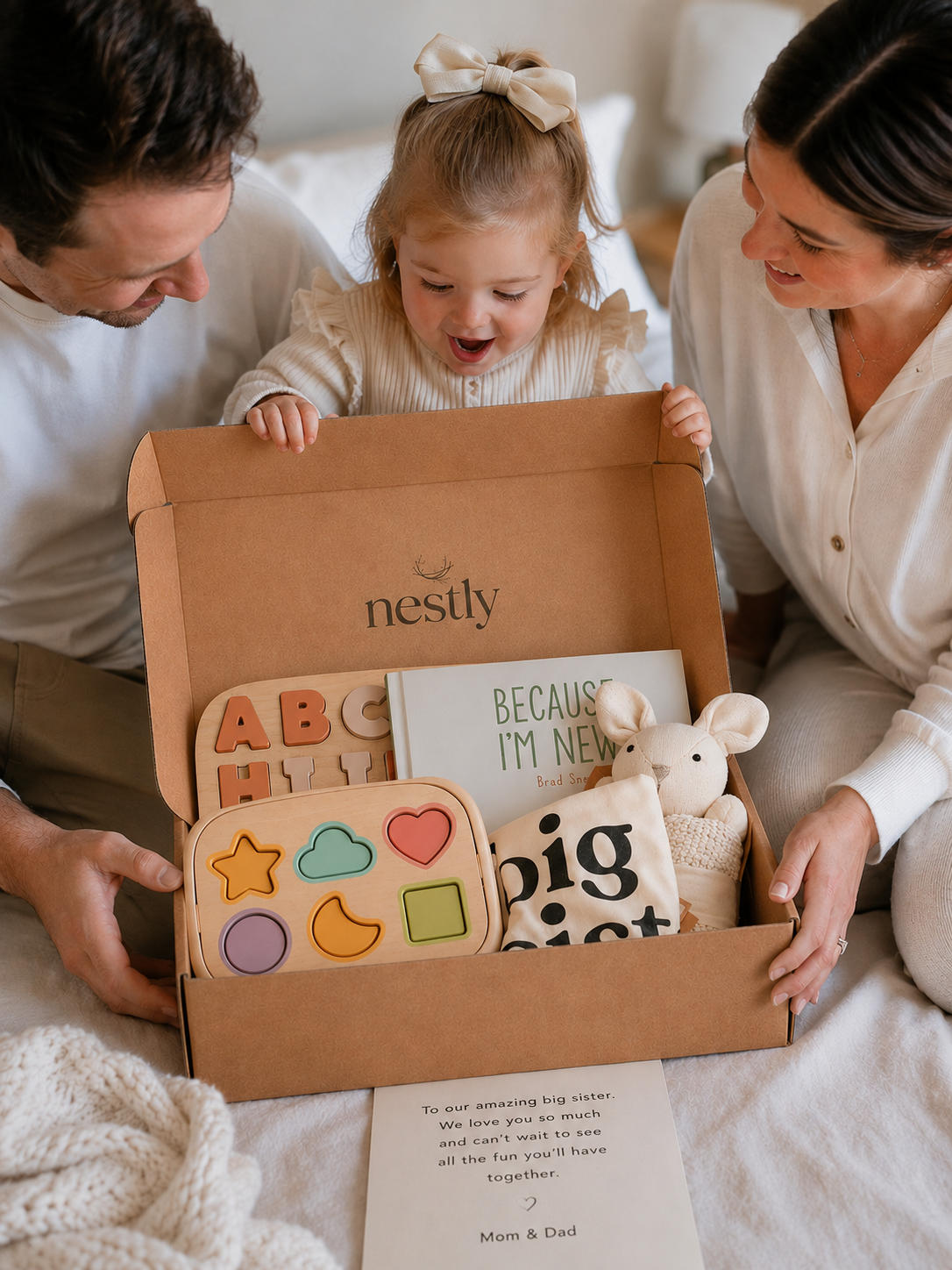 The Big Moment Box - Older Sibling Gift box